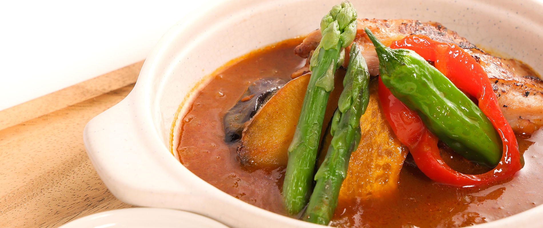 夏野菜のスープカレー